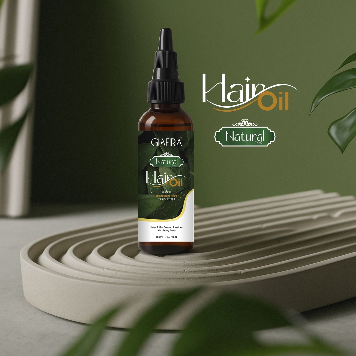 GLAFIRA Natural Hair Oil | Hair Growth, Hair Fall Control