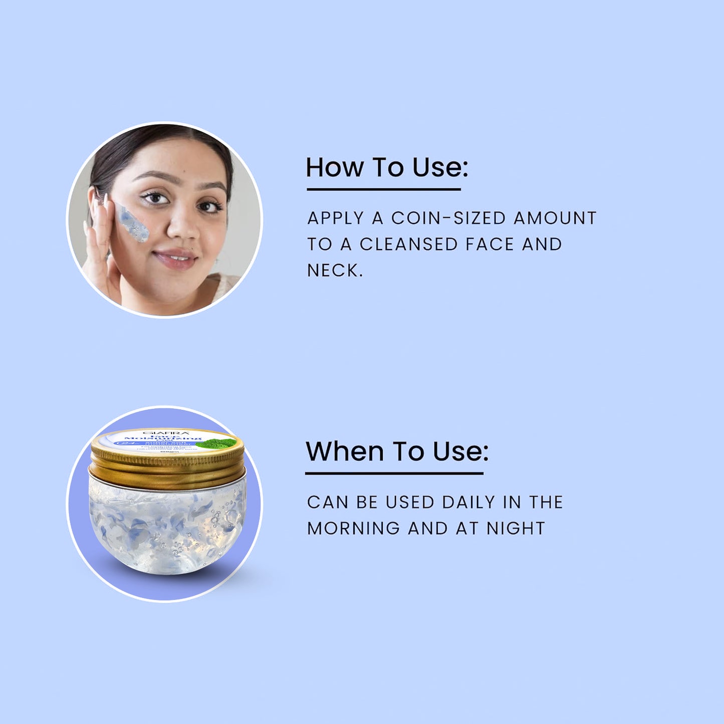 Face Moisturizing Gel – Lightweight, Hydrating & Non-Sticky Ideal For Both Summer & Winter Use