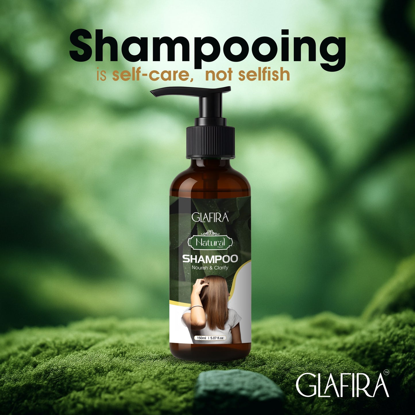 GLAFIRA Natural Hair Shampoo