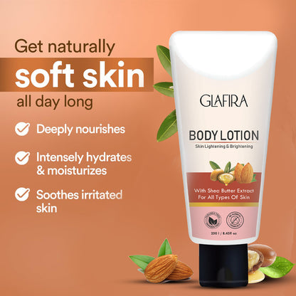 Glafira Body Lotion – Soft, Hydrated & Naturally Glowing Skin
