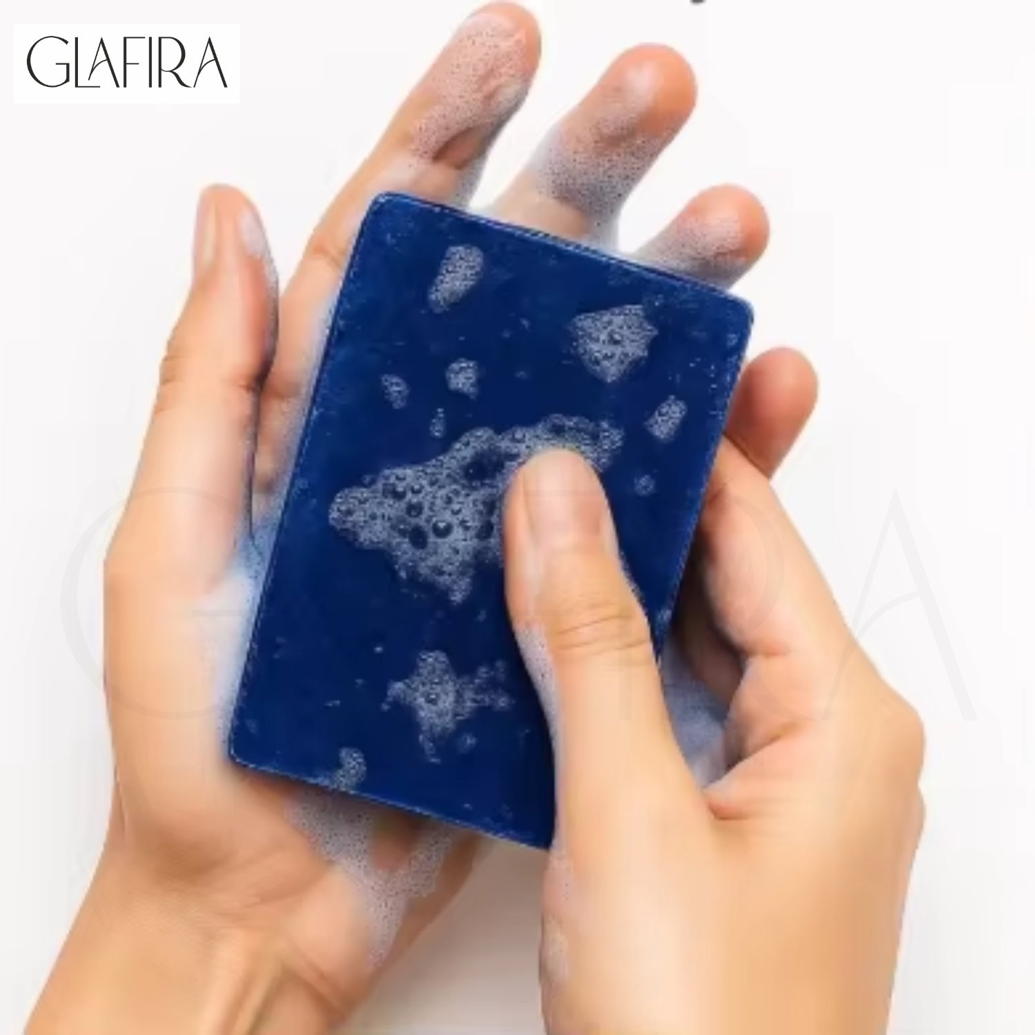 Moroccan Nila Organic Brightening Soap | Deep Detox, Even Tone & Glow | With Neela Powder & Kojic Acid | For Dark Spots, Pigmentation & Dull Skin