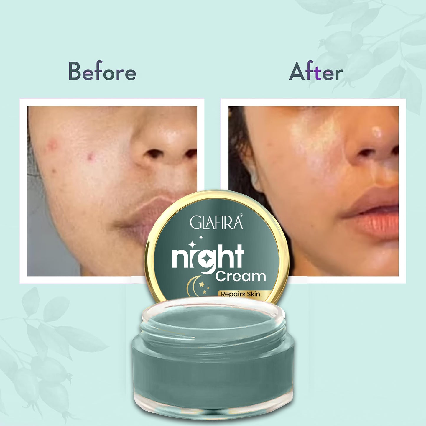 Night Cream with 0.5% Retinol, Niacinamide Skin Repair
