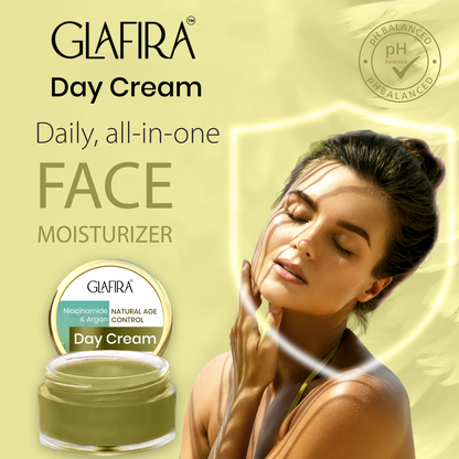 Glafira Radiance Day Cream – Niacinamide & Argan Oil for Youthful Skin