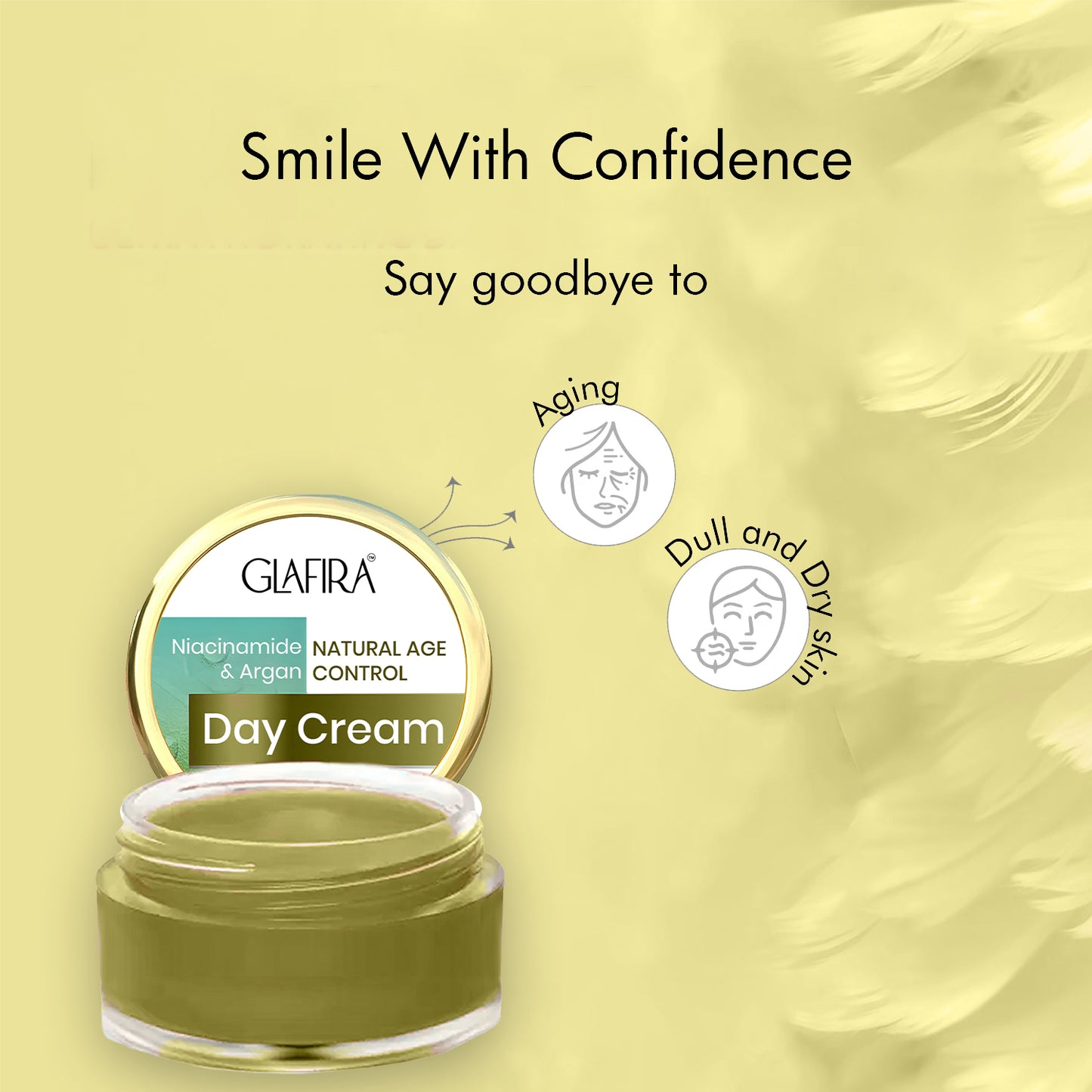 Glafira Radiance Day Cream – Niacinamide & Argan Oil for Youthful Skin