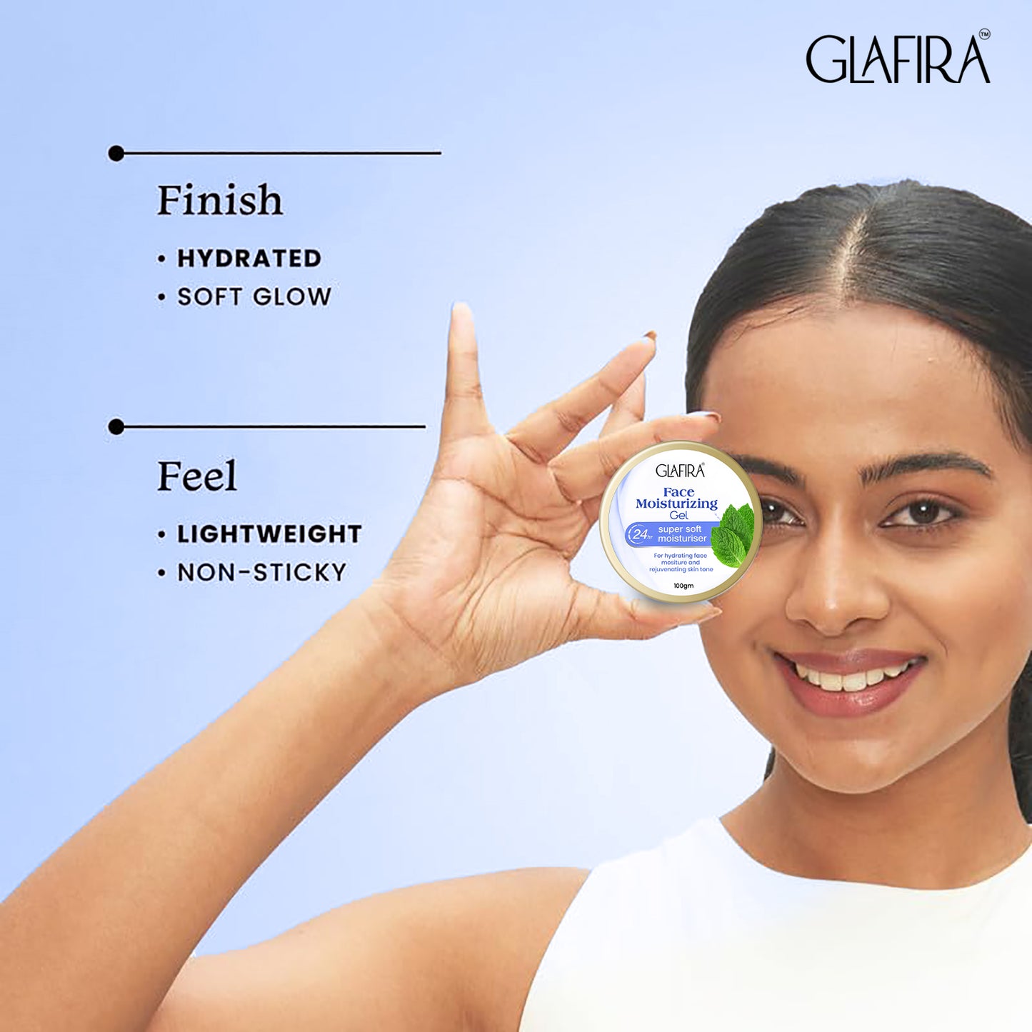 Face Moisturizing Gel – Lightweight, Hydrating & Non-Sticky Ideal For Both Summer & Winter Use